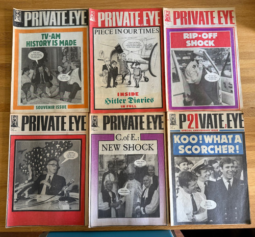 Private eye magazine issues - private, 20