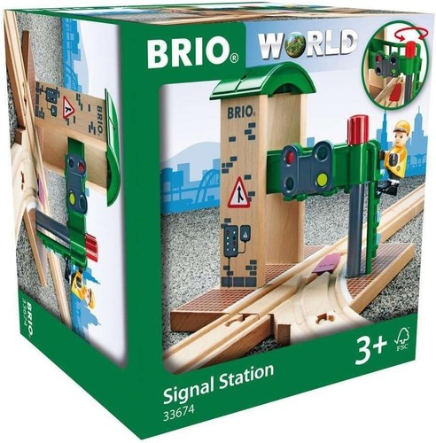 Brio train station signal for - train,