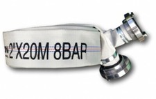 Fire Hose 2'' diameter 2 inch 20m meters 66 ft long water hose pressure 116psi