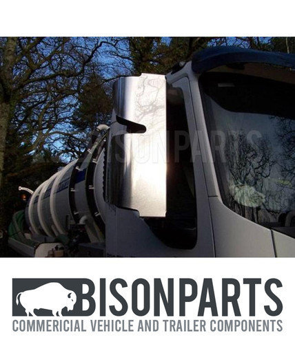 Stainless steel mirror guards - stainless,