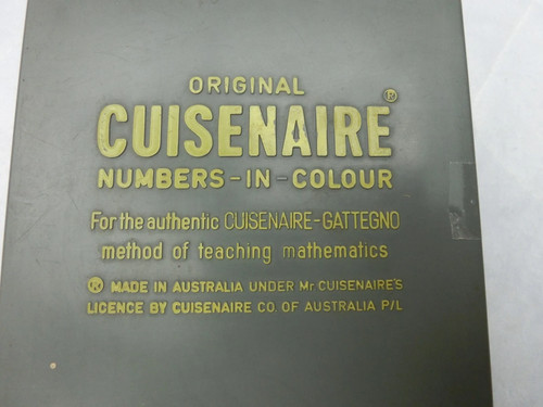 Rare vintage cuisenaire - rare,