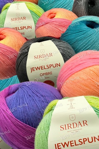 Sirdar jewelspun ombre aran - jewelspun,