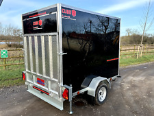 Brand New 7x4 Box Trailer with Ramp ,UK Made & Delivered Cube plus 74-EXTRA HIGH