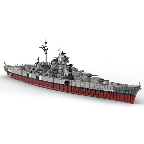 Bismarck battleship ship model - bismarck,