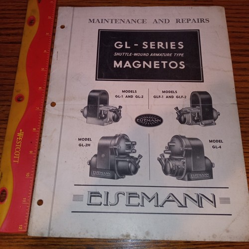 Vintage eisemann magneto gl - eisemann,