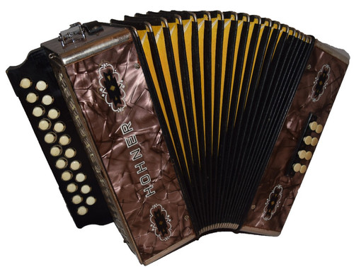 Melodeon hohner pokerwork - melodeon,
