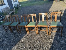 Set of 6 Oak GORDON RUSSELL 1950s Dining Chairs *EXCELLENT CONDITION* Retro