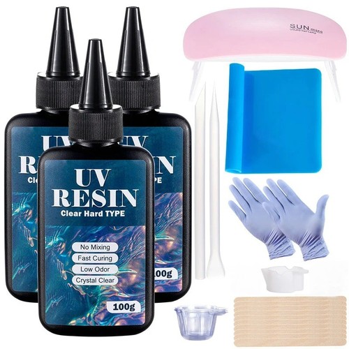 100g 250g clear - uv, resin