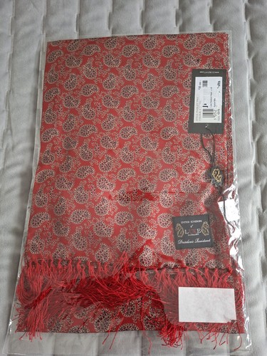 New paisley silk - new, rrp