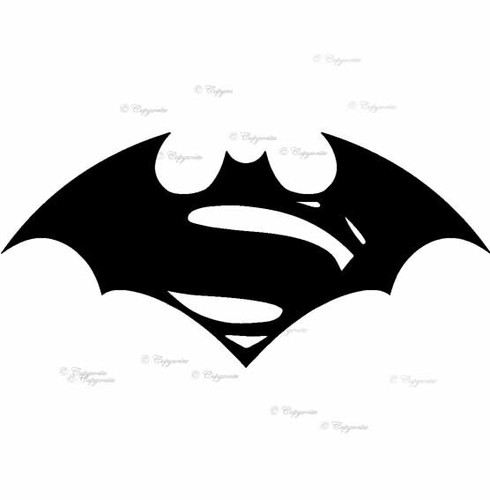 Batman logo vinyl decal - batman,