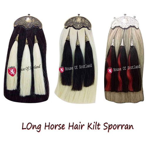 Scottish piper black leather - scottish,