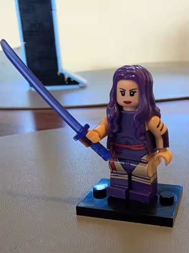 Custom lego men - x-men, psylocke