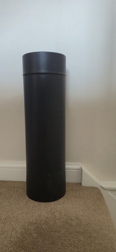 Metal woodburner flue 50cm - metal,