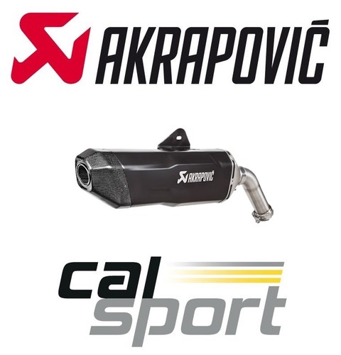 Akrapovic road legal slip - road, on