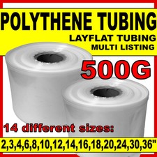 Layflat polythene poly tubing