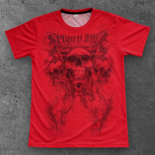 Mens Affliction Style Skull