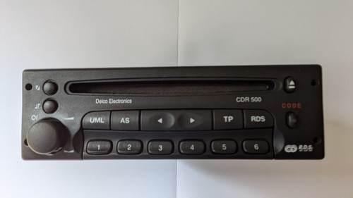 Delco electronics rds radio - delco,