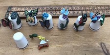 7 Vintage Thimbles Vintage