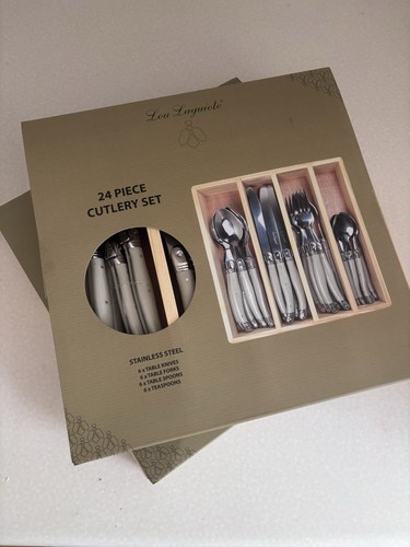 Lou laguiole 24pc stainless - lou,