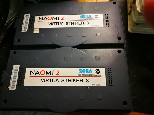 Two sega virtua striker - sega, 3