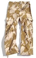 BOYS 11-12 years COMBAT MILITARY TROUSERS Army soldier bottoms desert camouflage