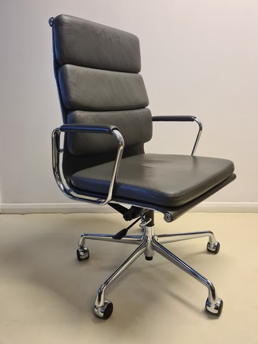 Vitra 219 grey leather - vitra,
