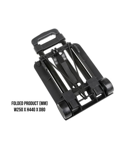 Halfords luggage folding kart - luggage,