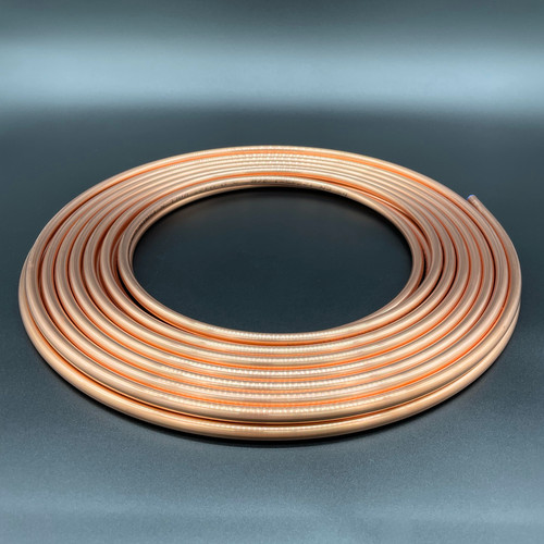 Copper tube coil - coil, in