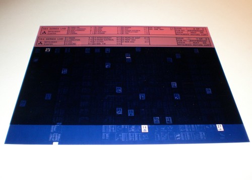 Microfiche spare parts - parts, catalog