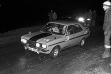 Hillman Avenger Tiger during the Nutcracker Rally 1972 Old Photo 1