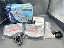 DIGISENDER X2 WIRELESS VIDEO SENDER SYSTEM COMPLETE BOXED FREEVIEW TV SCART