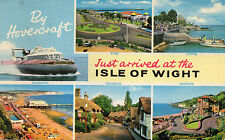  postcard by hovercraft to