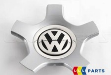 NEW GENUINE VW GOLF MK6 PASSAT B6 TOURAN R18 ALLOY WHEEL CENTRE HUB CAP SILVER