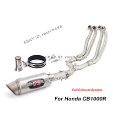 For Honda CB1000R 2018-2024 Exhaust Front Pipe Link Muffler With DB Killer