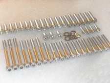 CCM R30 Supermoto Trail Rotax 604 engine covers 52pc Stainless allen bolts kit