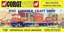 Corgi Toys 1139 Chipperfields