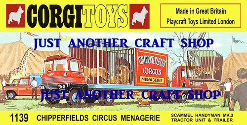 Corgi toys 1139 chipperfields - corgi,