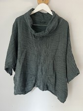 Grizas Crinkle Silk Linen