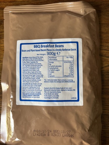 British army mod - mre, ration
