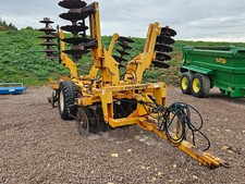 PARMITER UTAH 250 Heavy Trailed offset folding 4.5 metre disc harrows