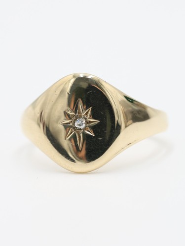Vintage 9ct yellow gold - vintage,