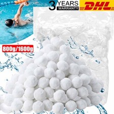 800/1600/2100g Filter Balls for Pool Recyclable Filter Balls Washable Filter Pump