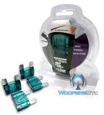 AUDIOBAHN AMAX30 FOUR PCS. 30 AMP MAXI FUSE PACK CAR STEREO AMPLIFIER FUSES NEW