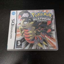 Pokemon Platinum DS Box And