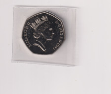 1993 50p Britannia Large Old Style Fifty Coin Brilliant Uncirculated .HH404