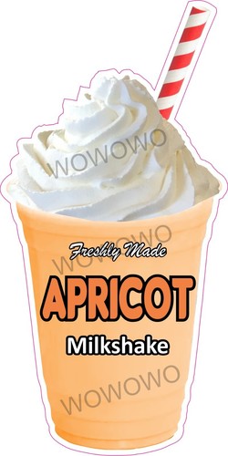 Ice cream van sticker - , apricot