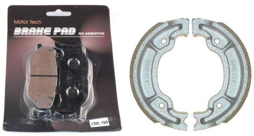 Front brake pads - front, shoes