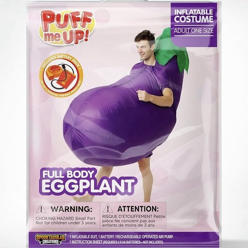 Puff full body eggplant - me,