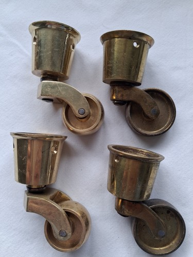 Brass furniture cup - 4,