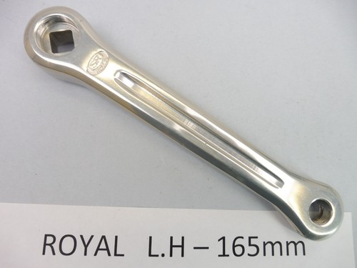 Royal left hand crank - sr,